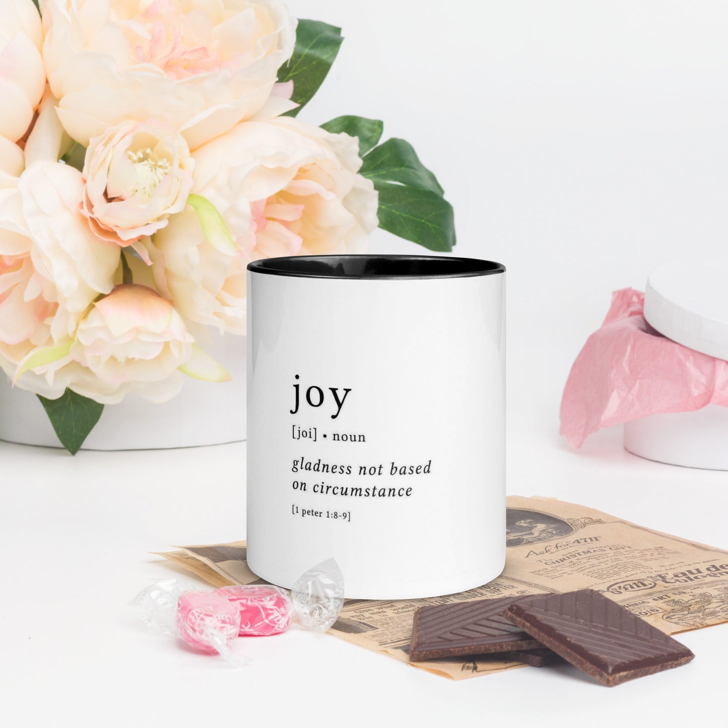 Joy Defined - Mug with Color Inside