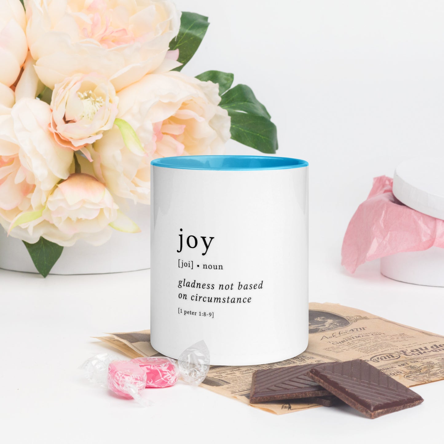 Joy Defined - Mug with Color Inside