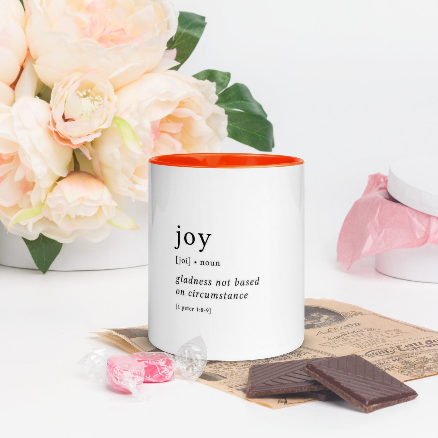 Joy Defined - Mug with Color Inside