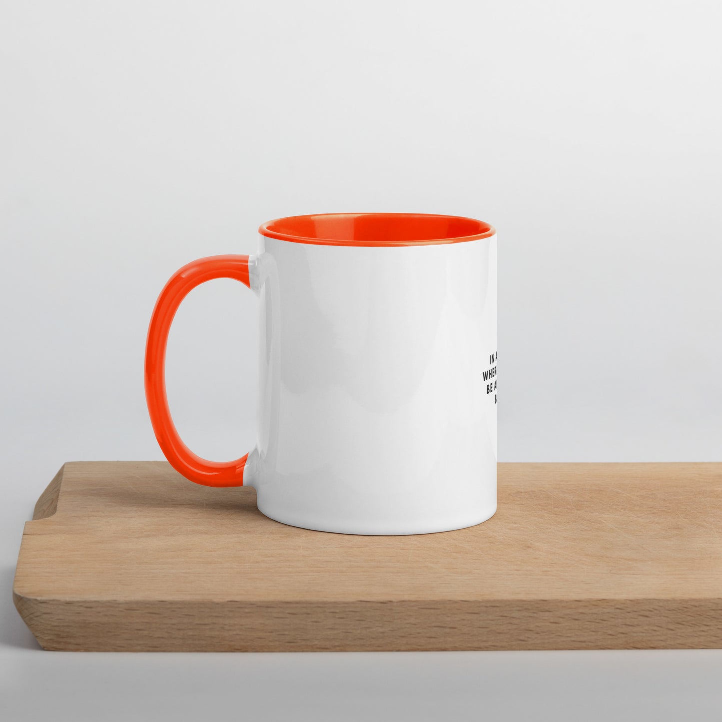 Kindness in the World - Mug with Color Inside