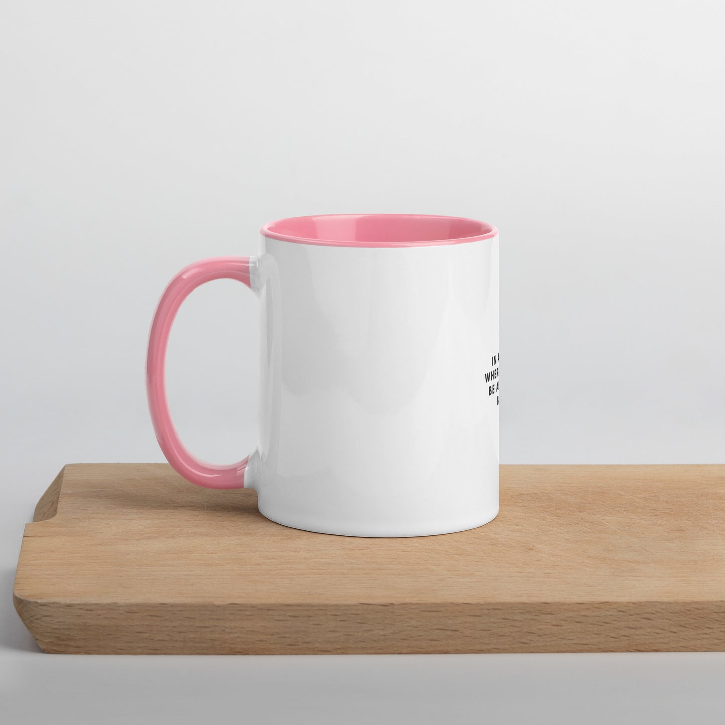 Kindness in the World - Mug with Color Inside